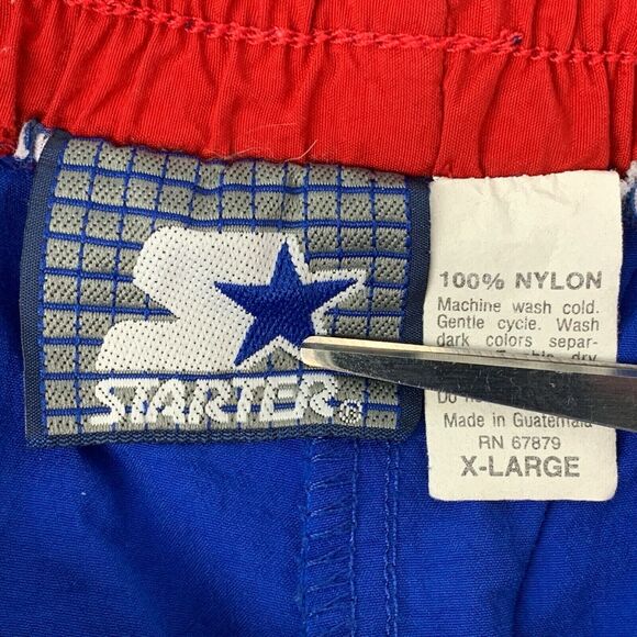 Vintage 90s Chicago Cubs Shorts Mens XL X-Large Blue Starter Swimming Baseball - Picture 6 of 6